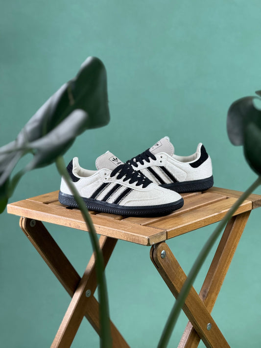 Adidas Samba White Hair