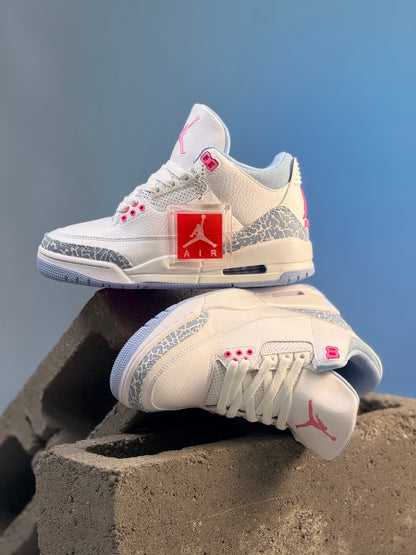 Air Jordan 3 Cobalt White Bliss