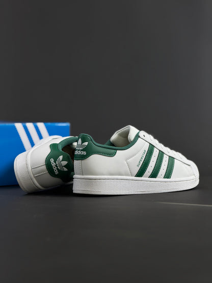 Adidas Superstar White Green