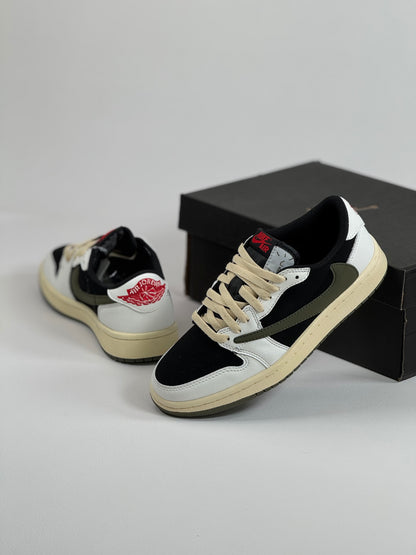 Air Jordan Retro 1 Low Travis Olive