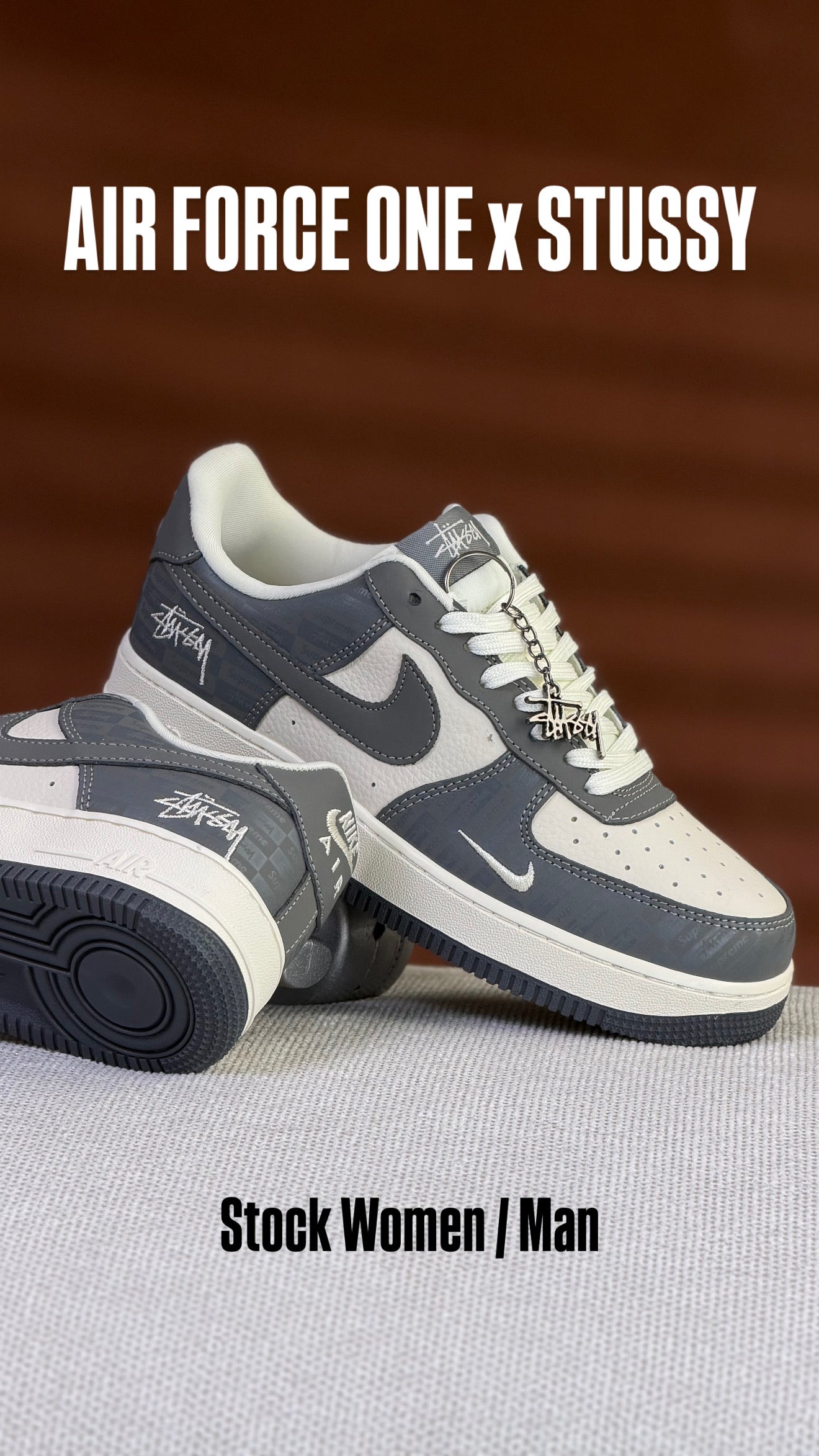 Air Force One x Stussy Custom