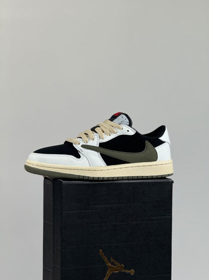 Air Jordan Retro 1 Low Travis Olive