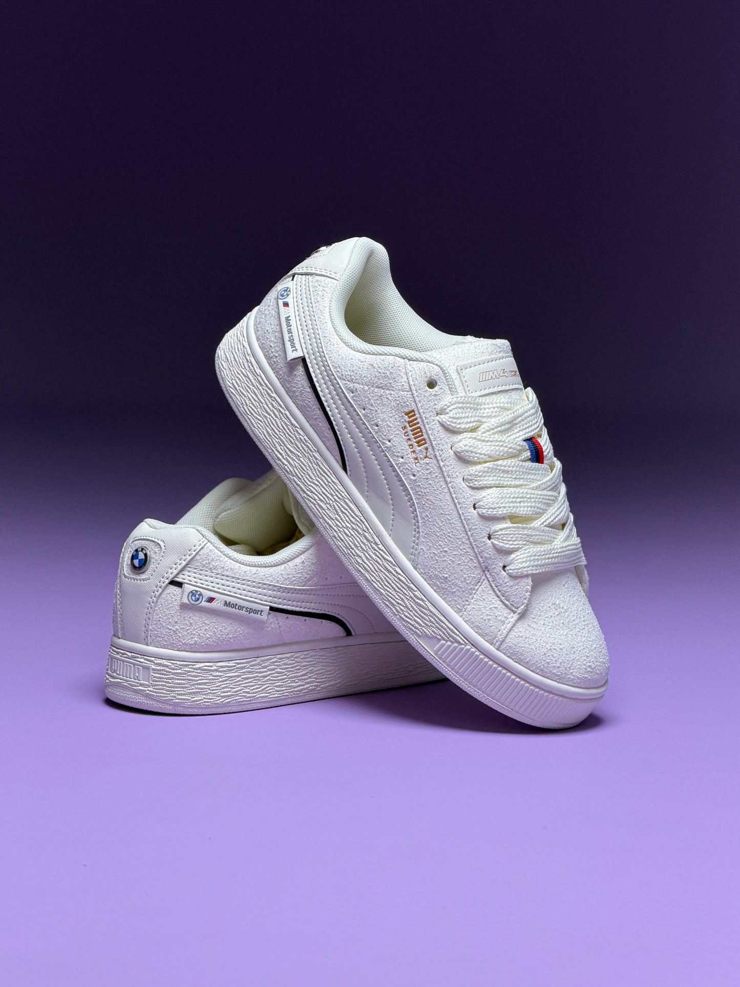 Puma Suede XL BMW M Motorsport White