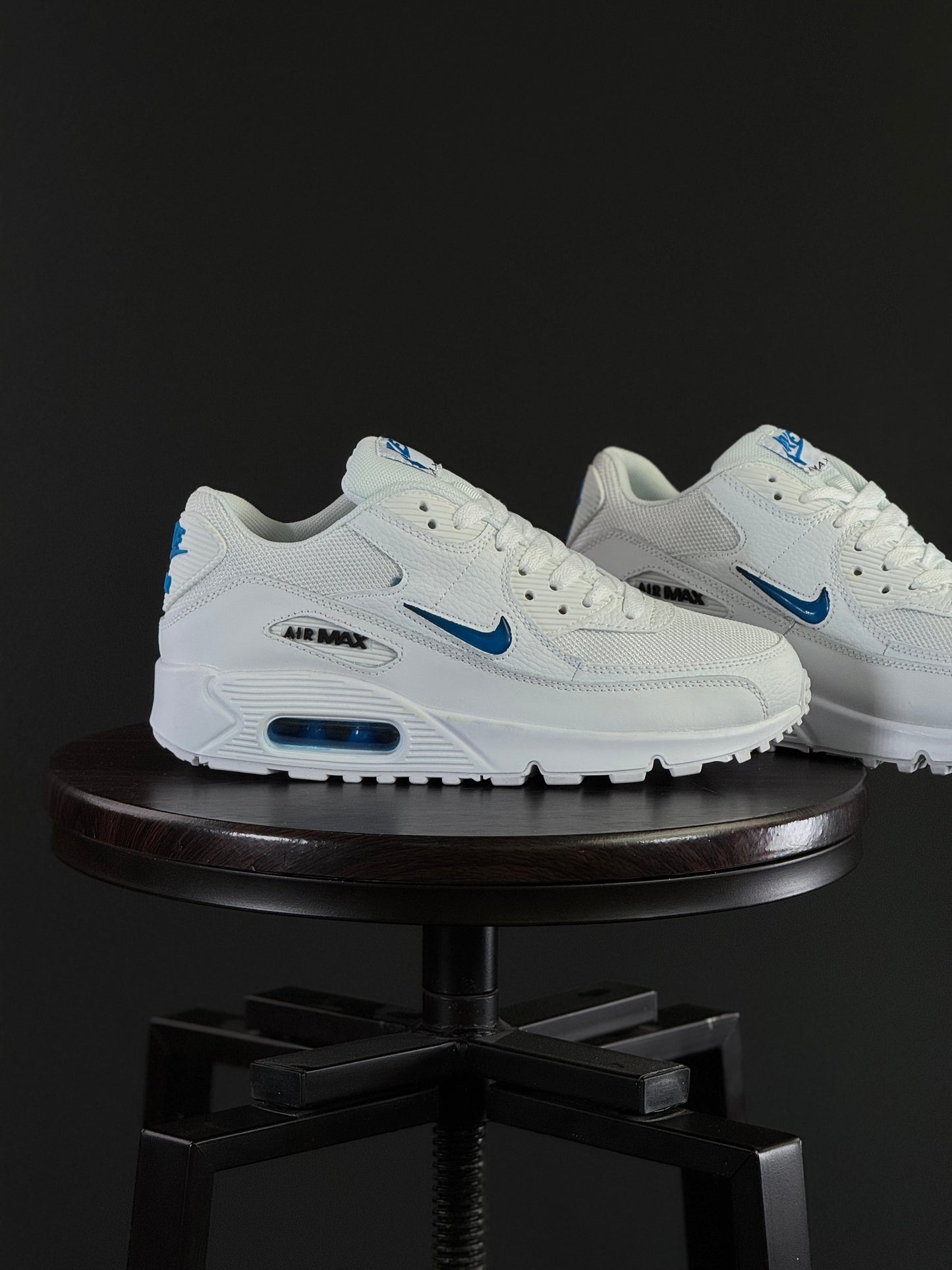 Air Max 90 White Blue