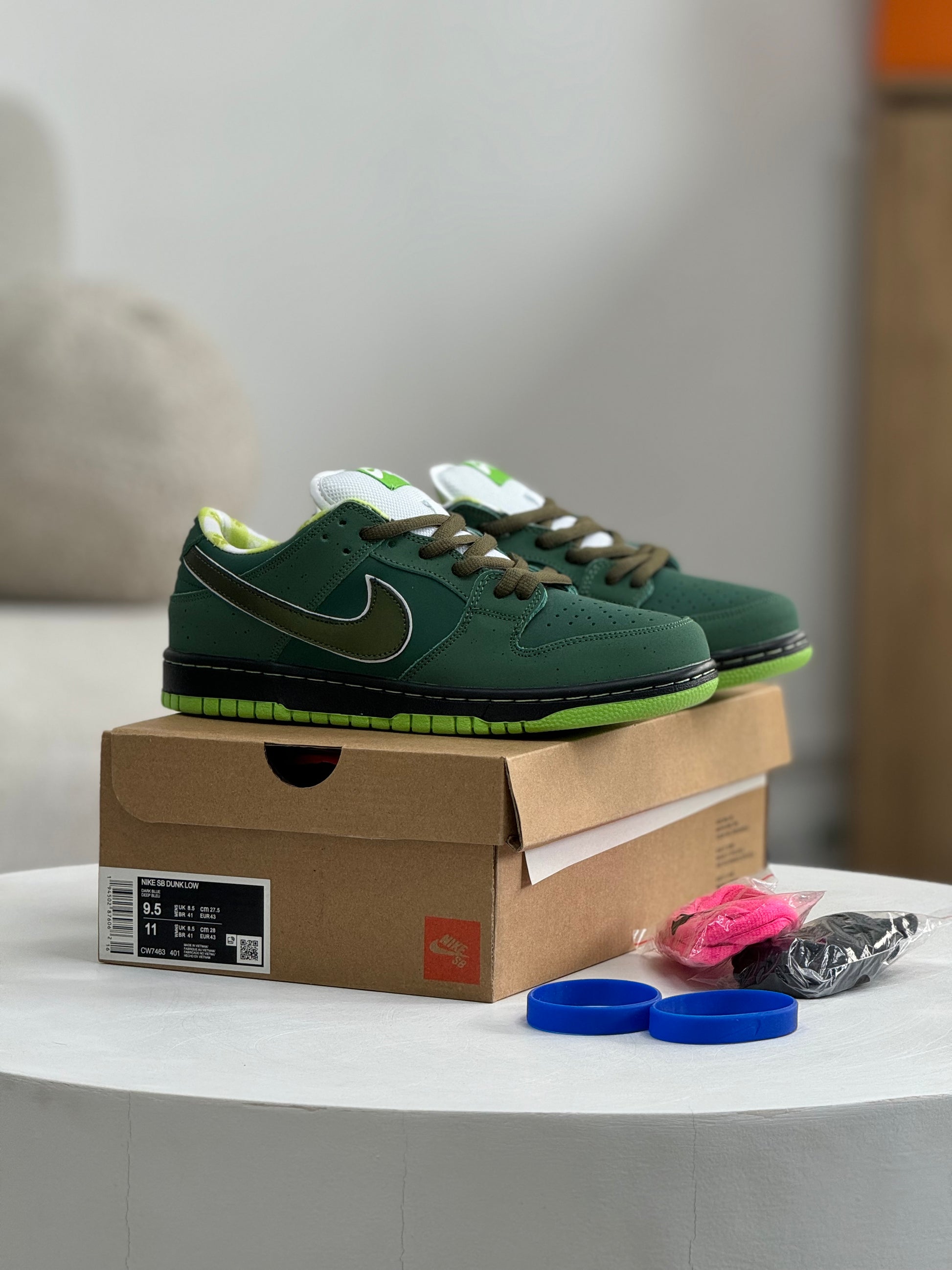 Nike Dunk Low SB x Concepts Green Lobster