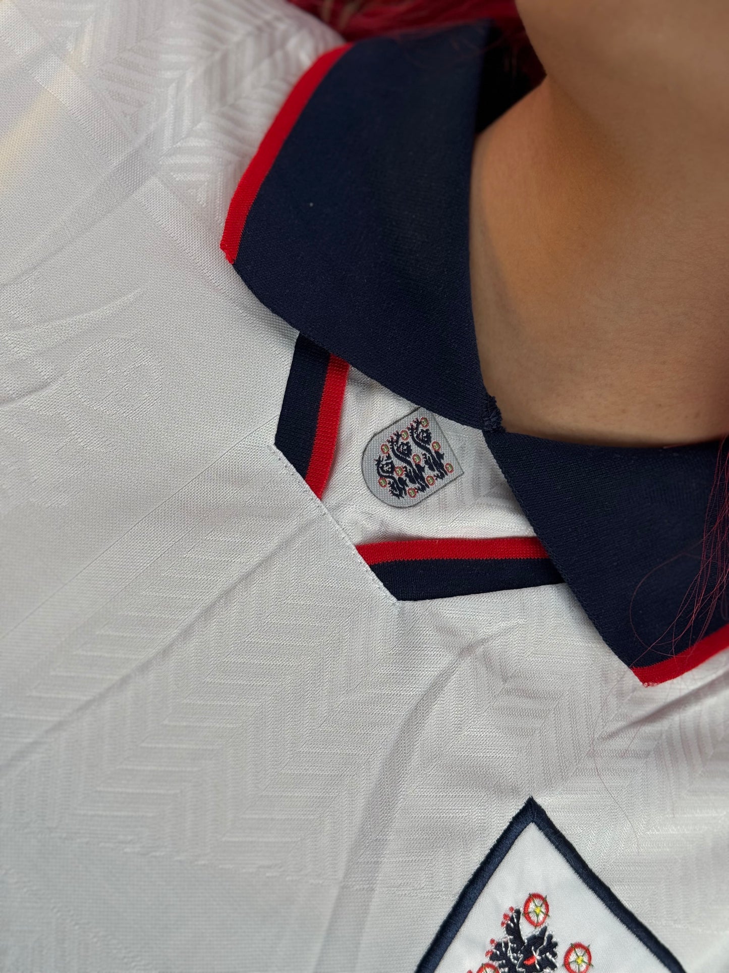 Tshirt 1993 Inglaterra Home Retro