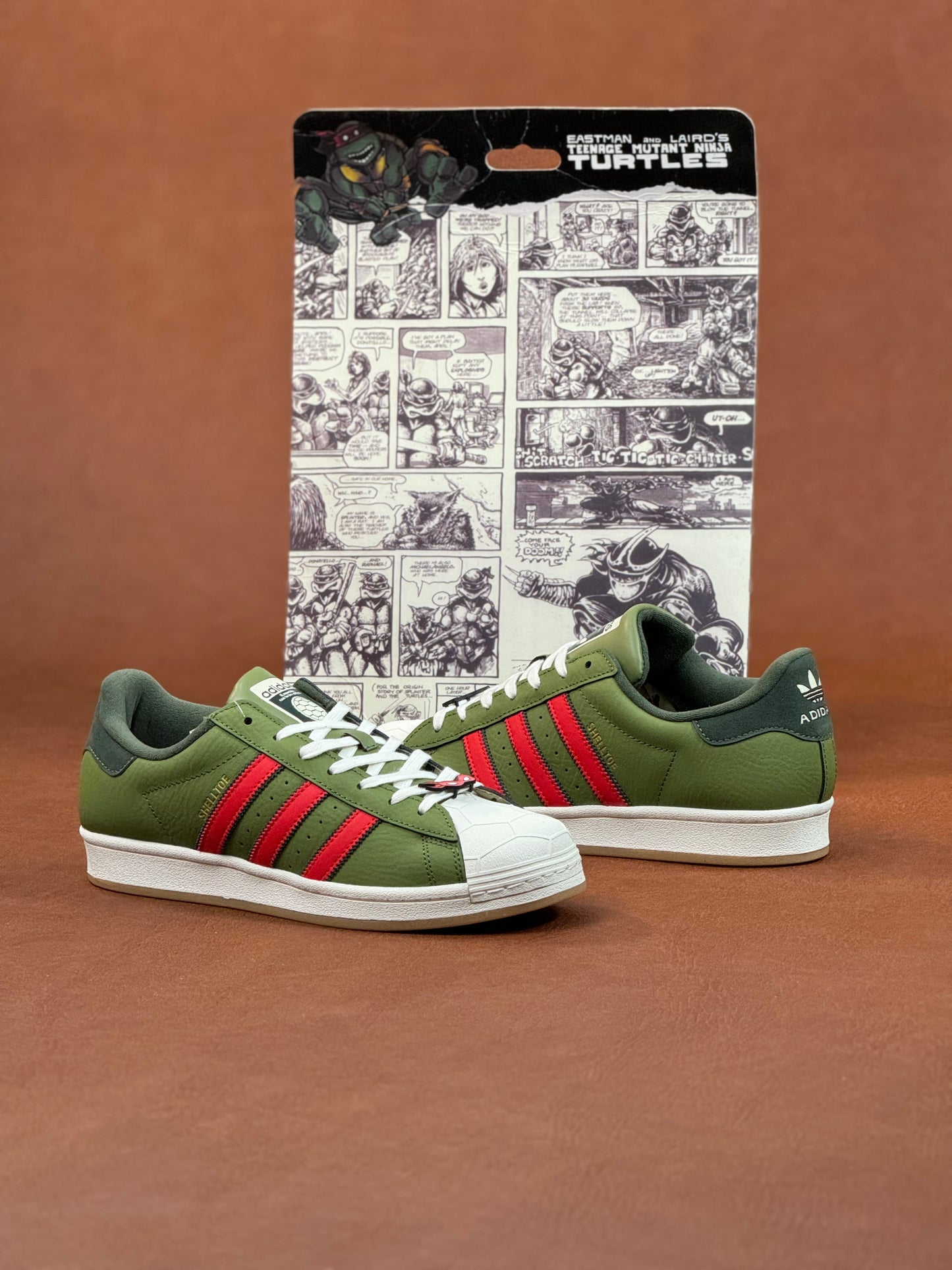 Adidas Superstar Shelltoe Teenage Mutant Tortugas Ninja