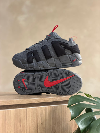 Nike Uptempo Low Grey Red