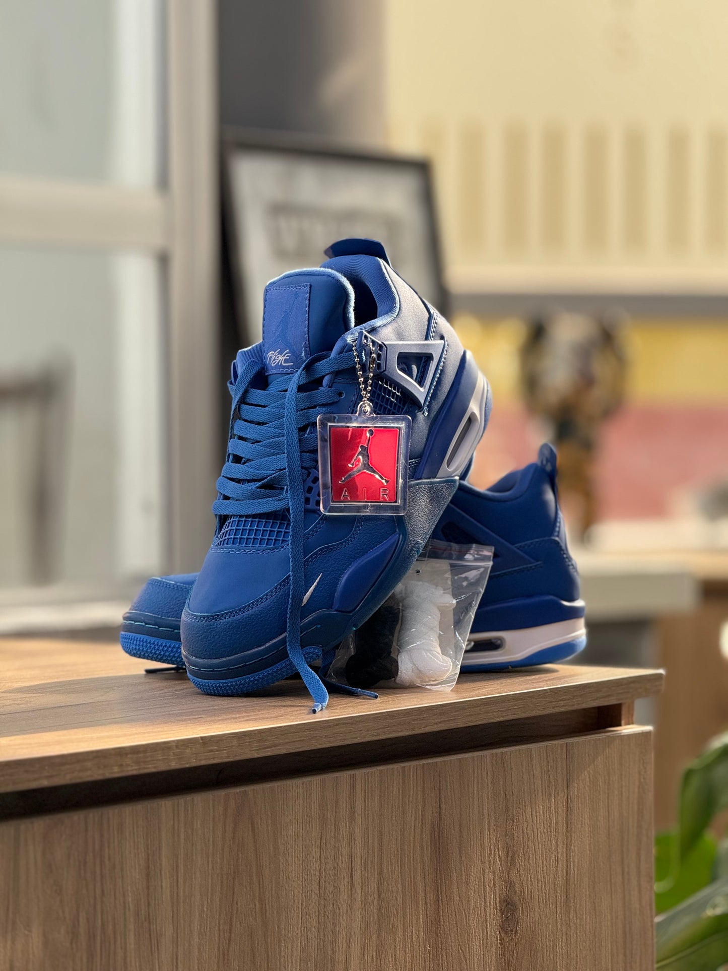 Air Jordan 4 Bike Blue