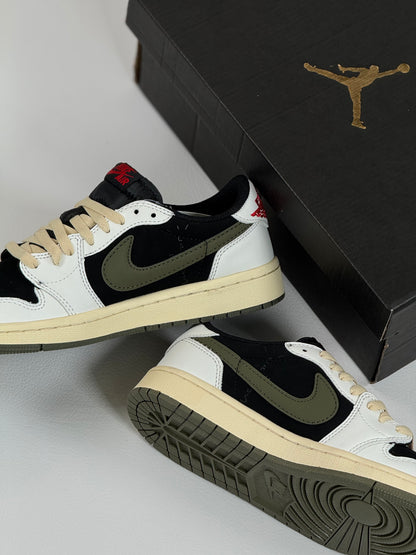 Air Jordan Retro 1 Low Travis Olive