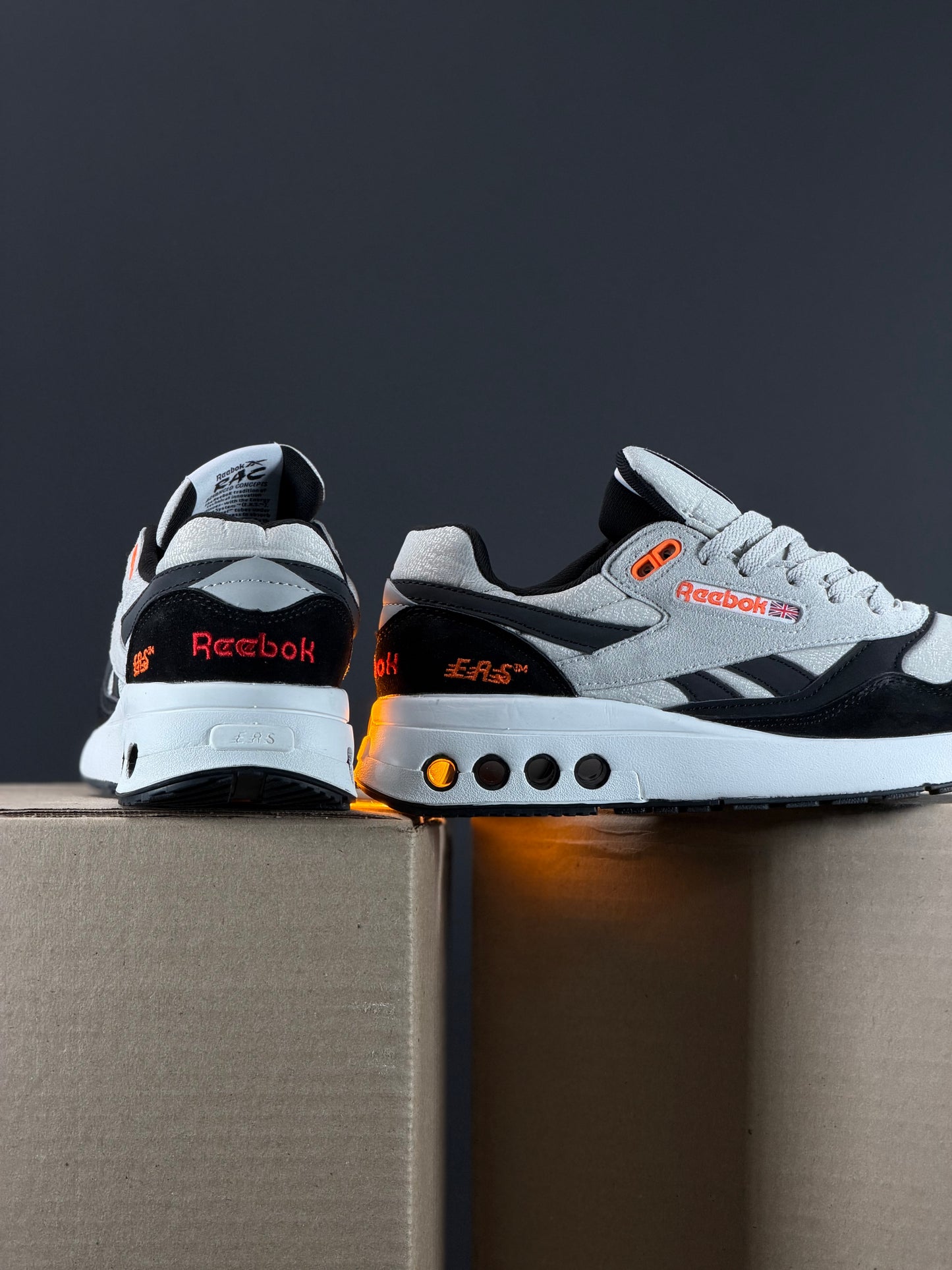 Rebook ERS Black Orange