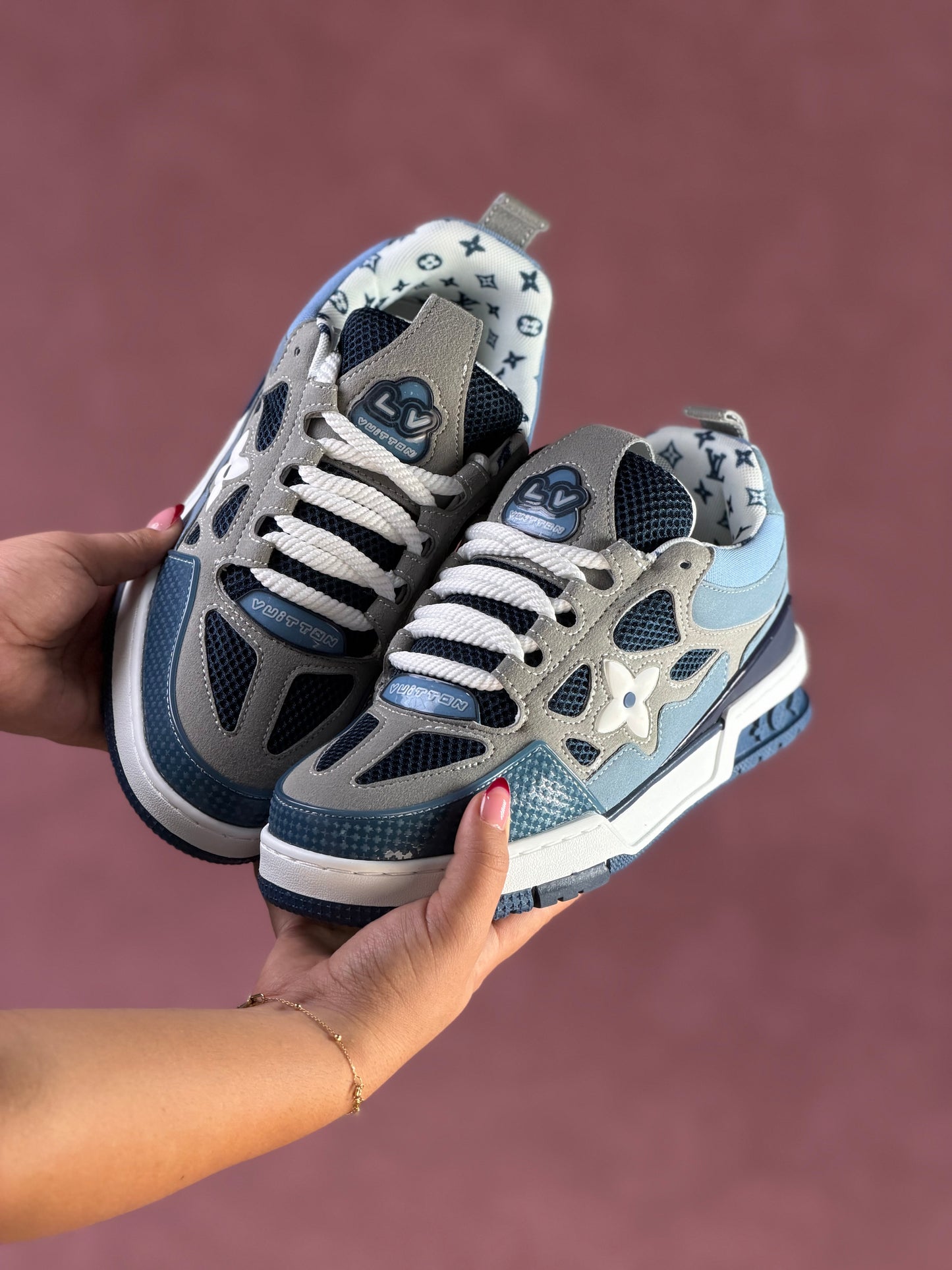 Louis Vuitton LV Skate Grey Blue