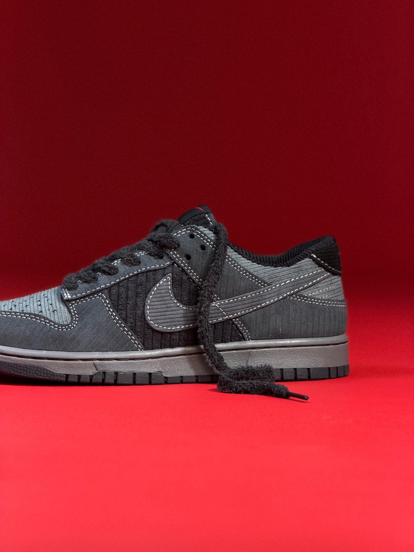Nike Dunk Low Retro Premium Black Corduroy