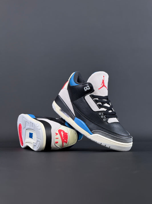 Air Jordan 3 Black/Chile Red