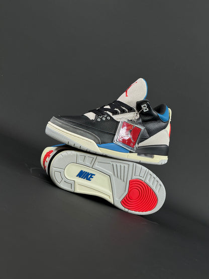 Air Jordan 3 Black/Chile Red