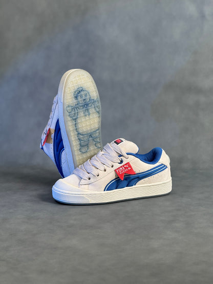 Puma Suede Xl Ghostbusters Stay Puft Marshmallow