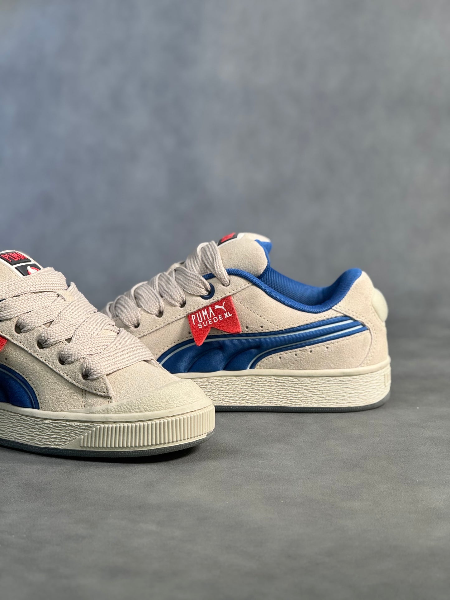 Puma Suede Xl Ghostbusters Stay Puft Marshmallow