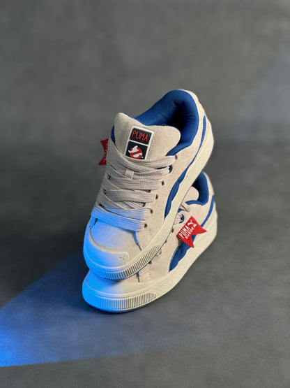 Puma Suede Xl Ghostbusters Stay Puft Marshmallow