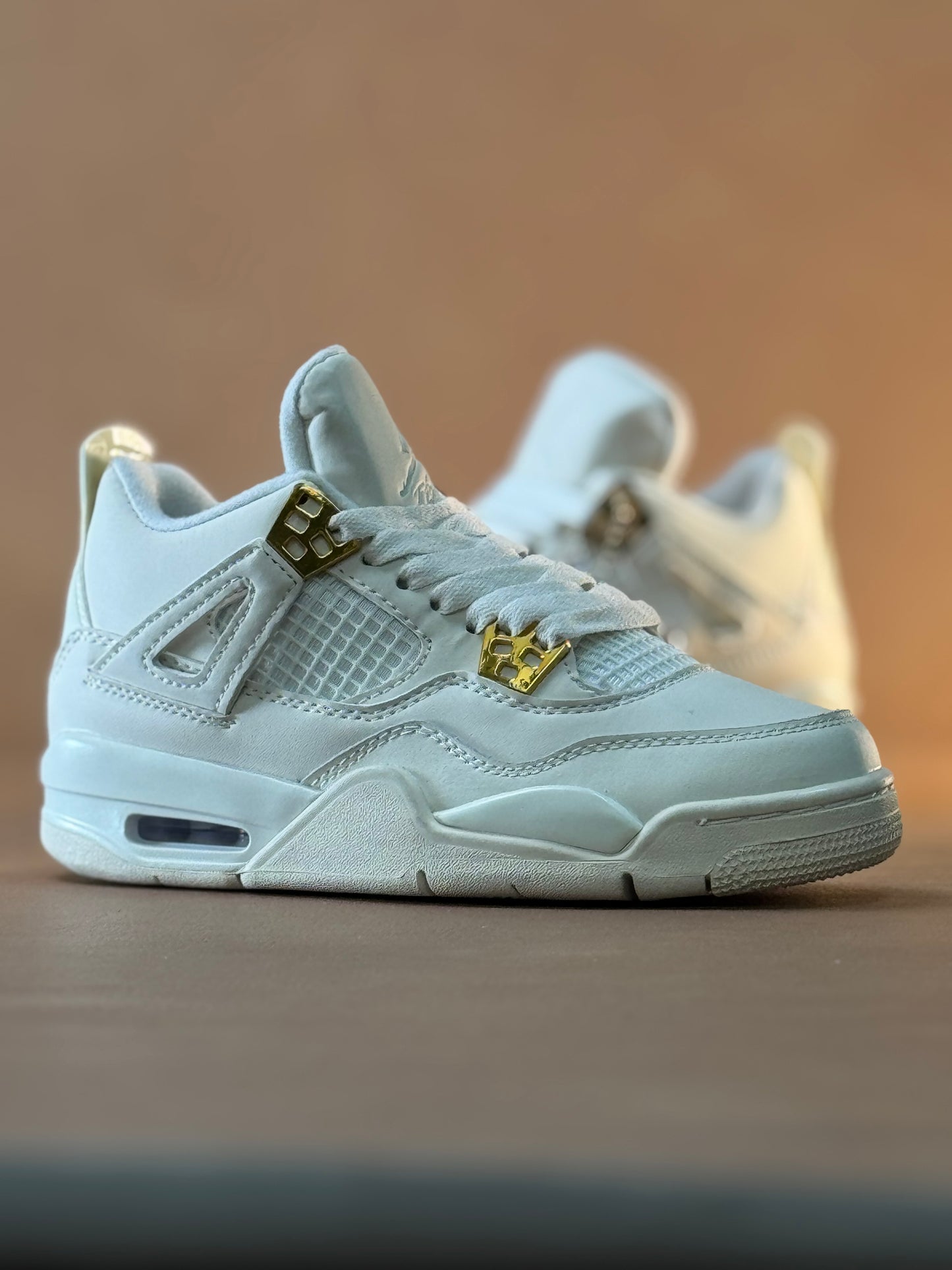 Air Jordan 4 Gold Metallic
