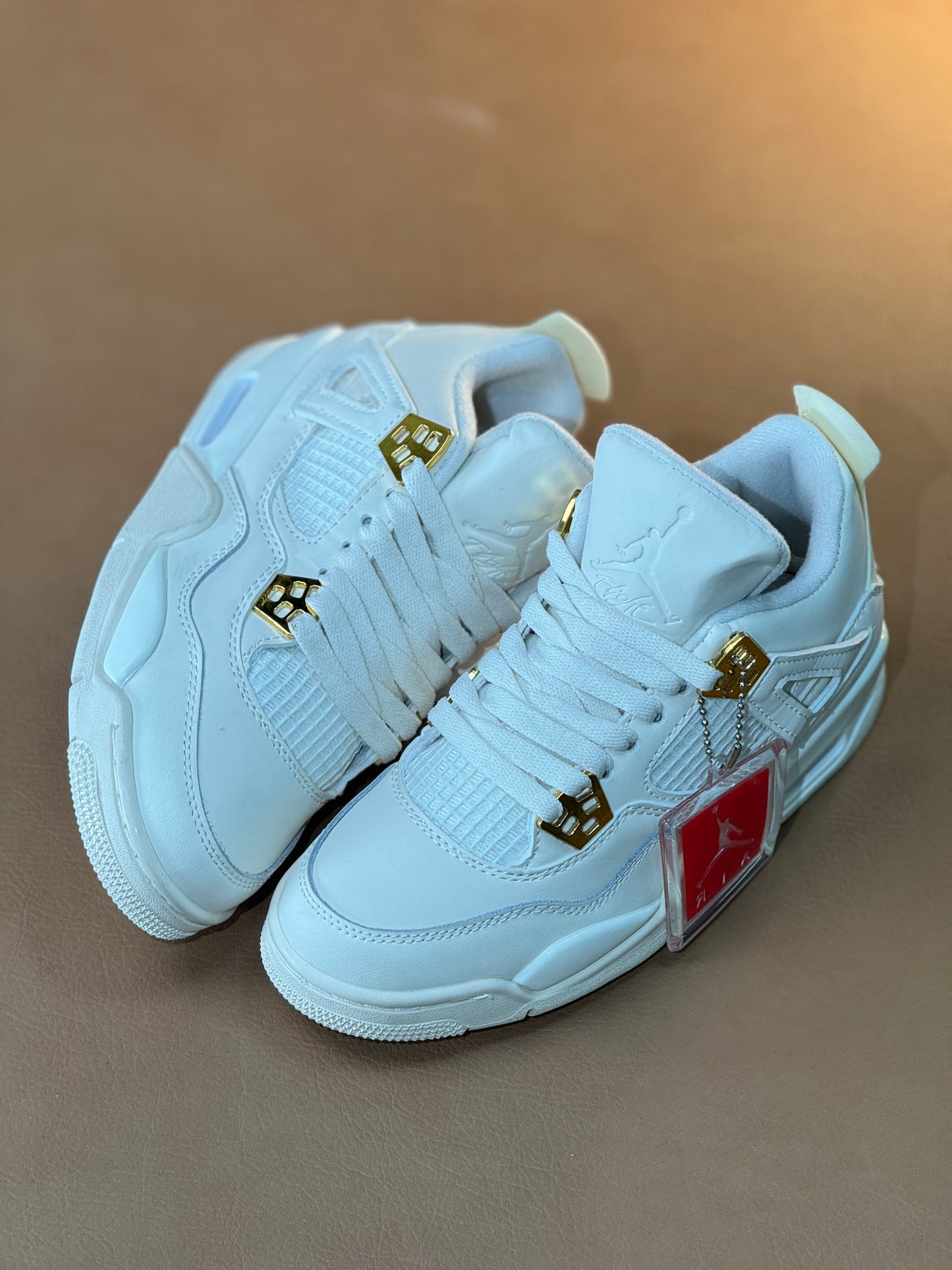 Air Jordan 4 Gold Metallic