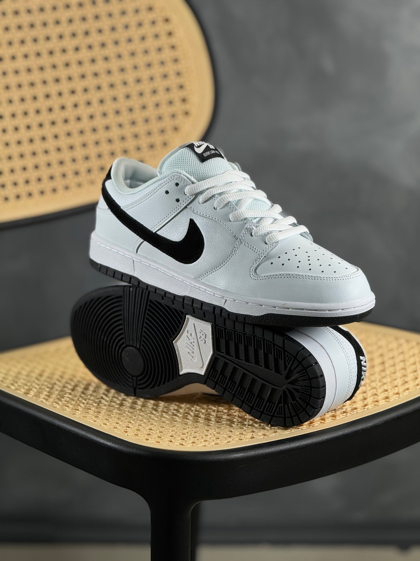Nike SB Dunk Low Pro White and Black