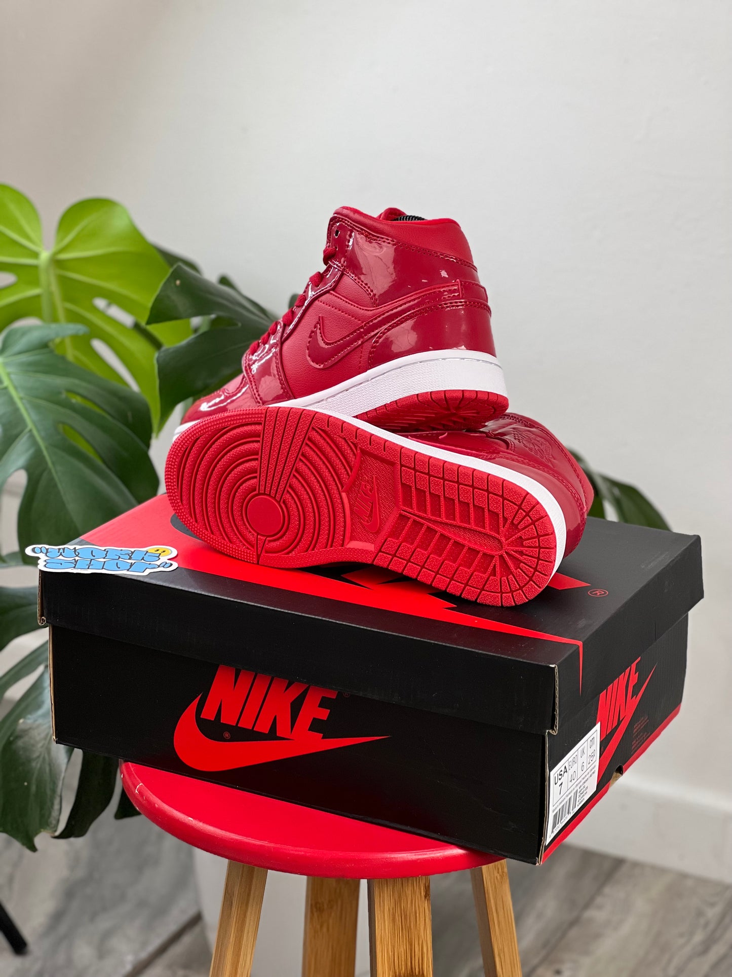 Air Jordan 1 Mid SE Pomegranate