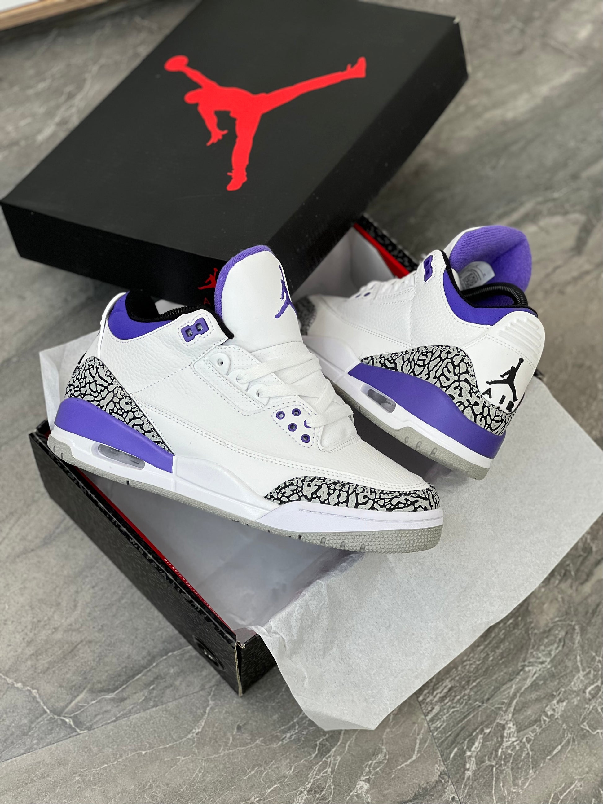 Zapatos Nike Jordan Letras Air Jordan Dark Iris